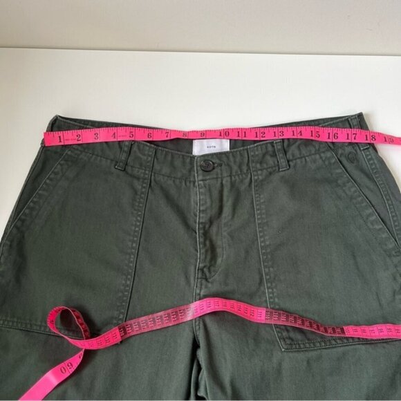KOTN Olive Green Straight Leg Utility Pants - Picture 6 of 8